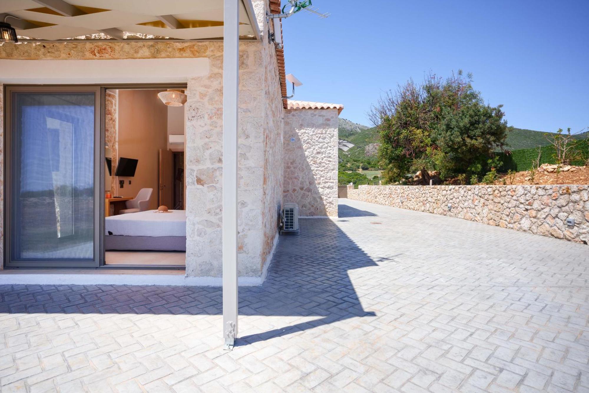 Pantheon Luxury Villas Skala  Buitenkant foto