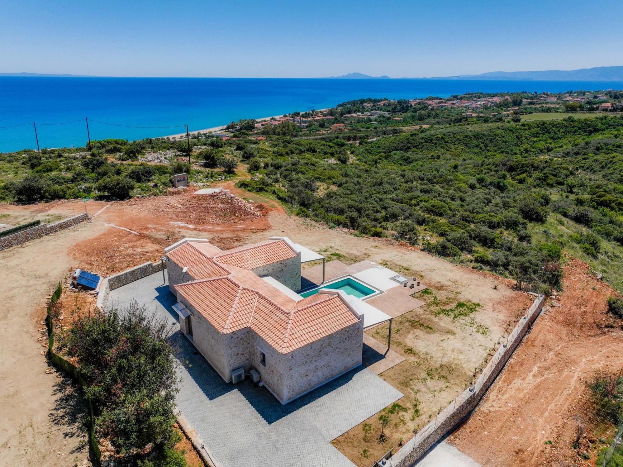 Pantheon Luxury Villas Skala  Buitenkant foto