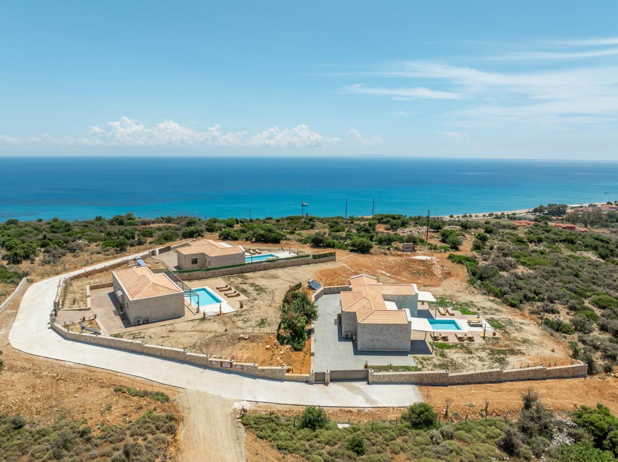 Pantheon Luxury Villas Skala  Buitenkant foto