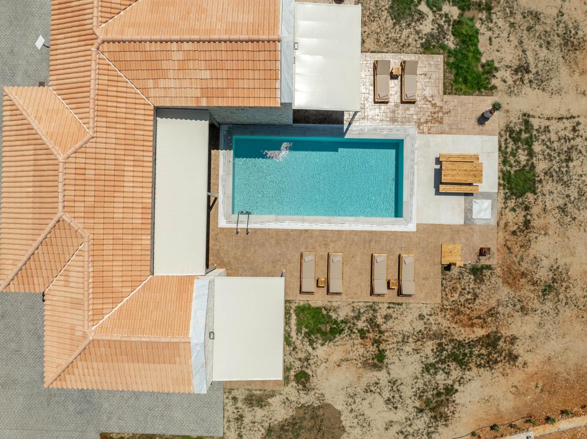 Pantheon Luxury Villas Skala  Buitenkant foto