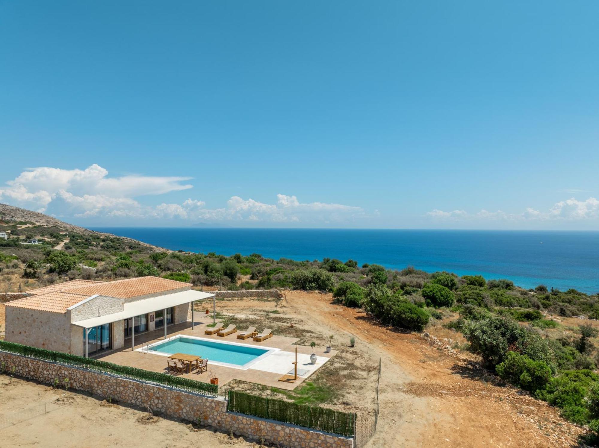 Pantheon Luxury Villas Skala  Buitenkant foto
