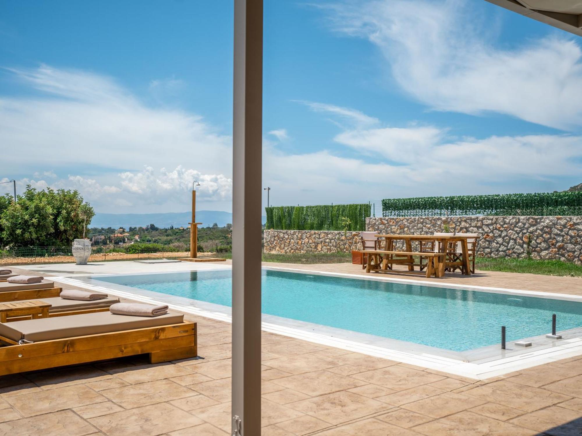 Pantheon Luxury Villas Skala  Buitenkant foto