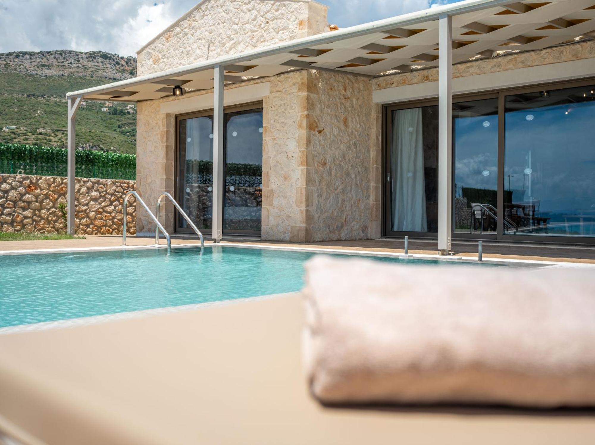 Pantheon Luxury Villas Skala  Buitenkant foto