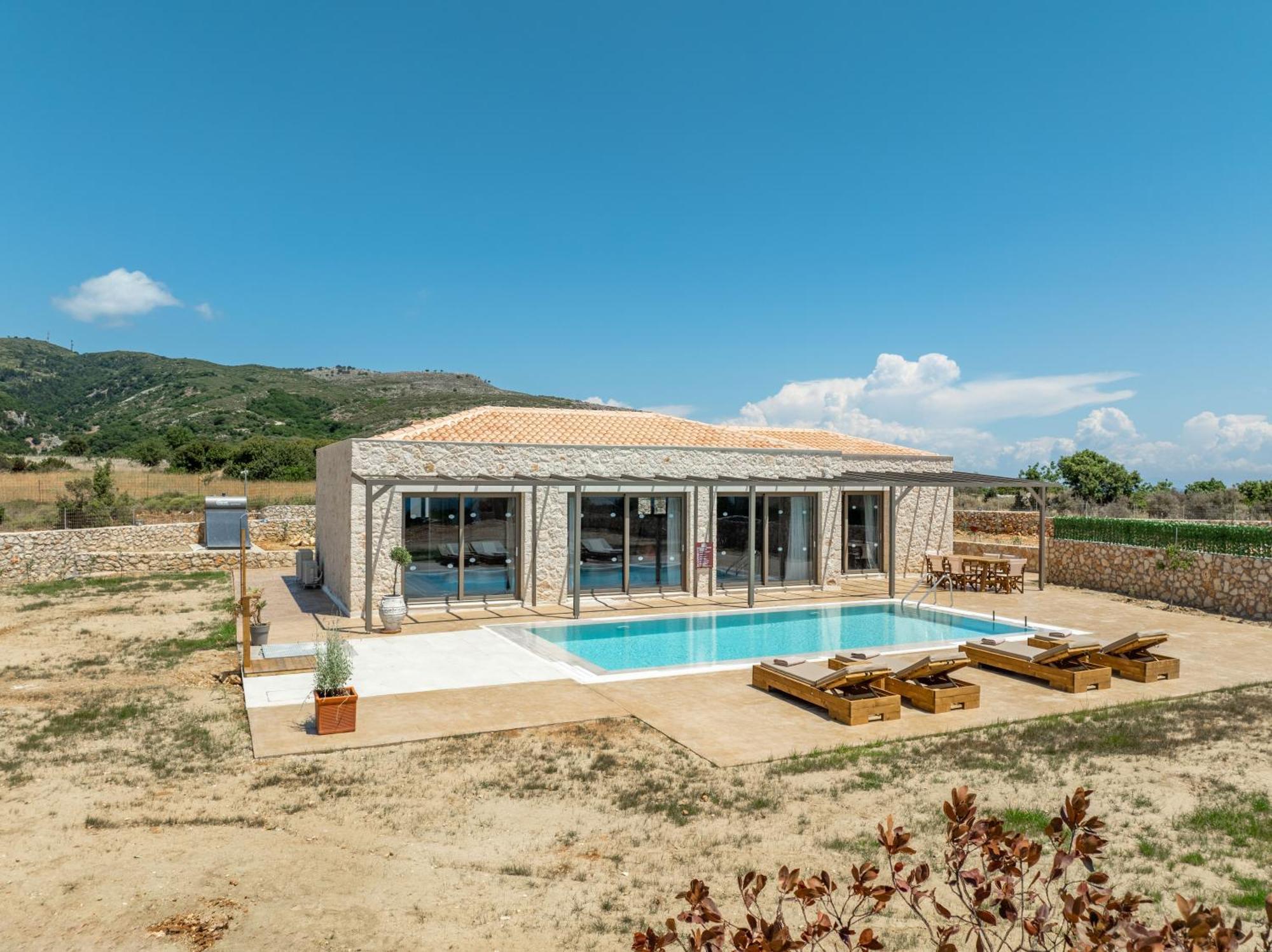 Pantheon Luxury Villas Skala  Buitenkant foto