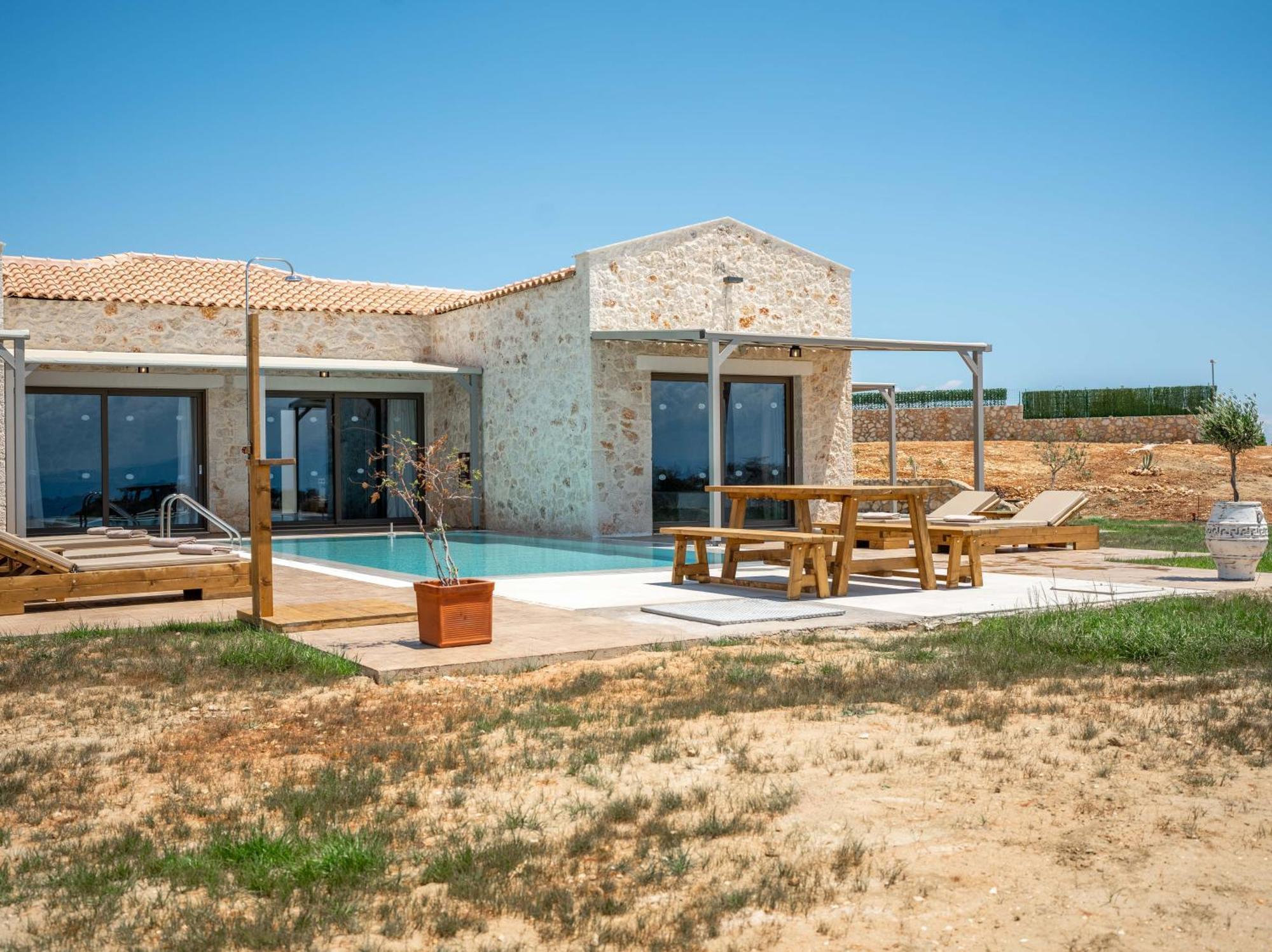 Pantheon Luxury Villas Skala  Buitenkant foto