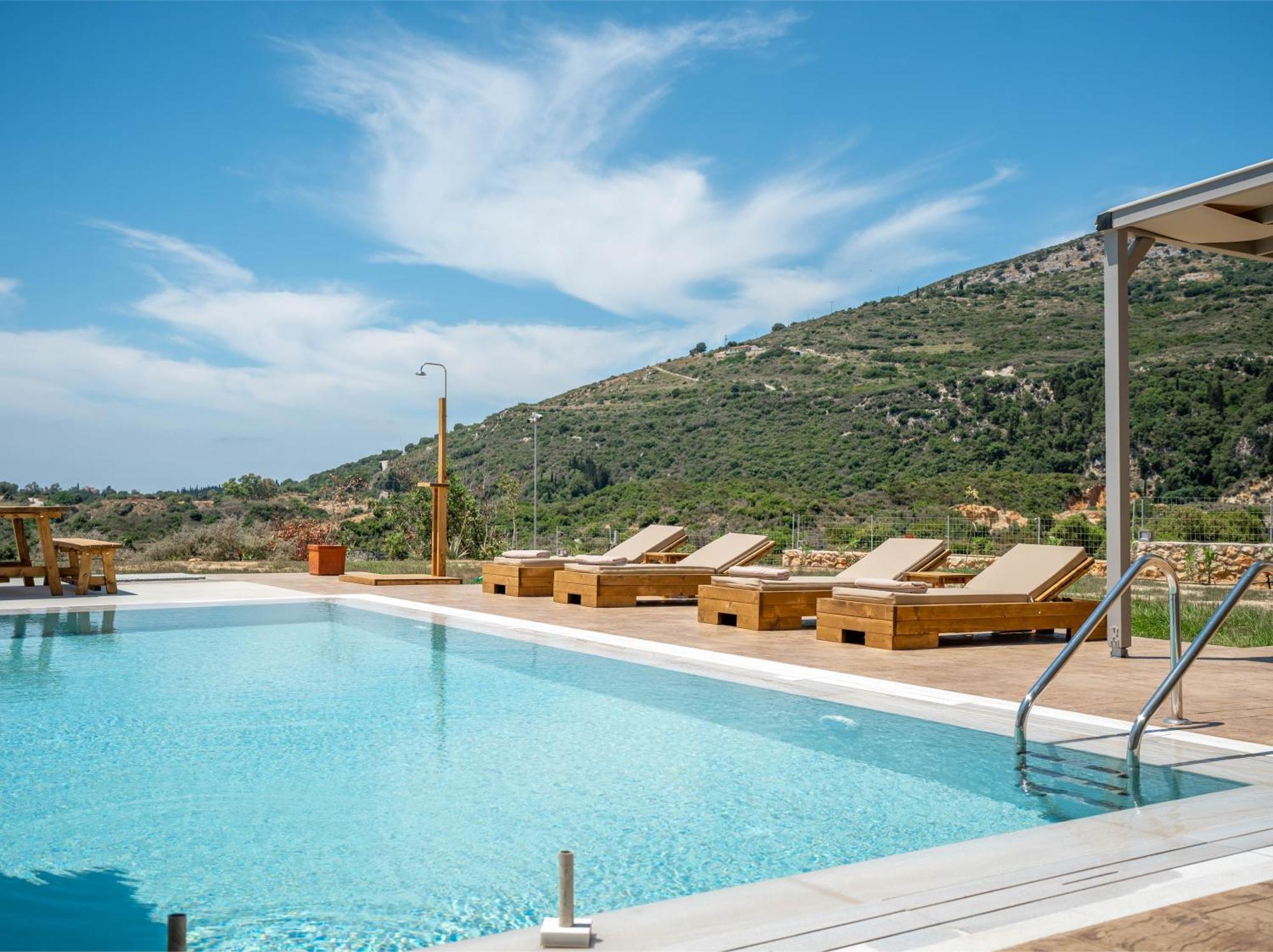 Pantheon Luxury Villas Skala  Buitenkant foto