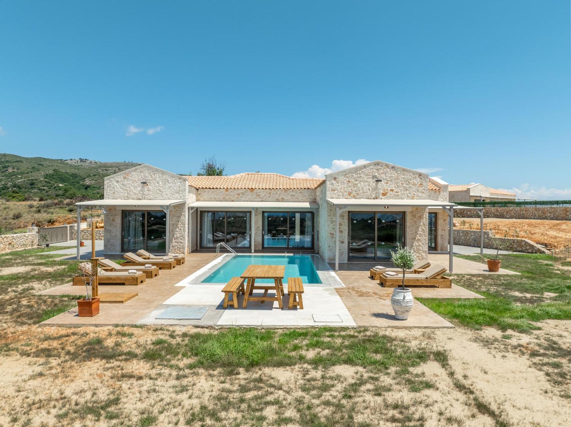 Pantheon Luxury Villas Skala  Buitenkant foto