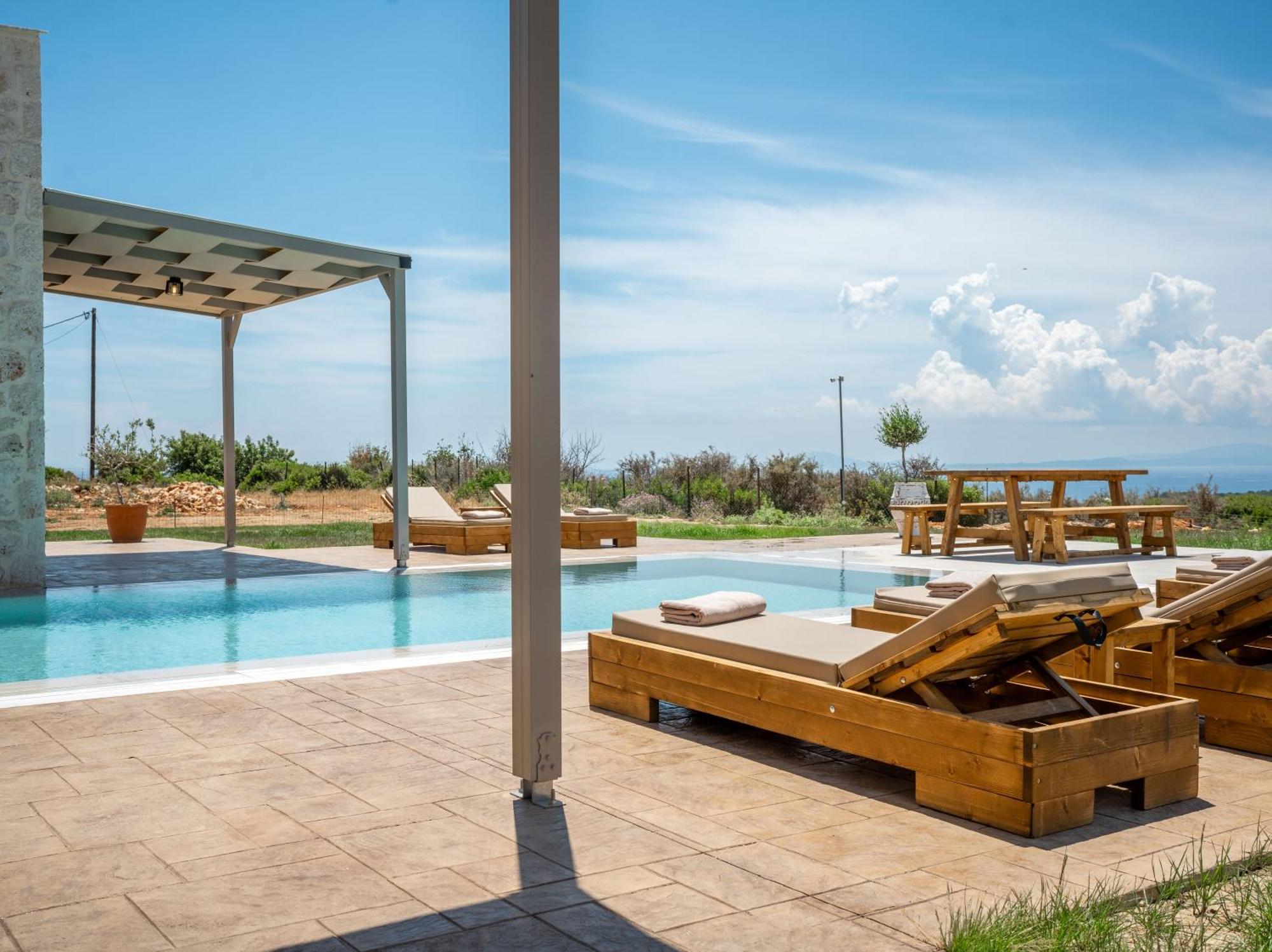 Pantheon Luxury Villas Skala  Buitenkant foto