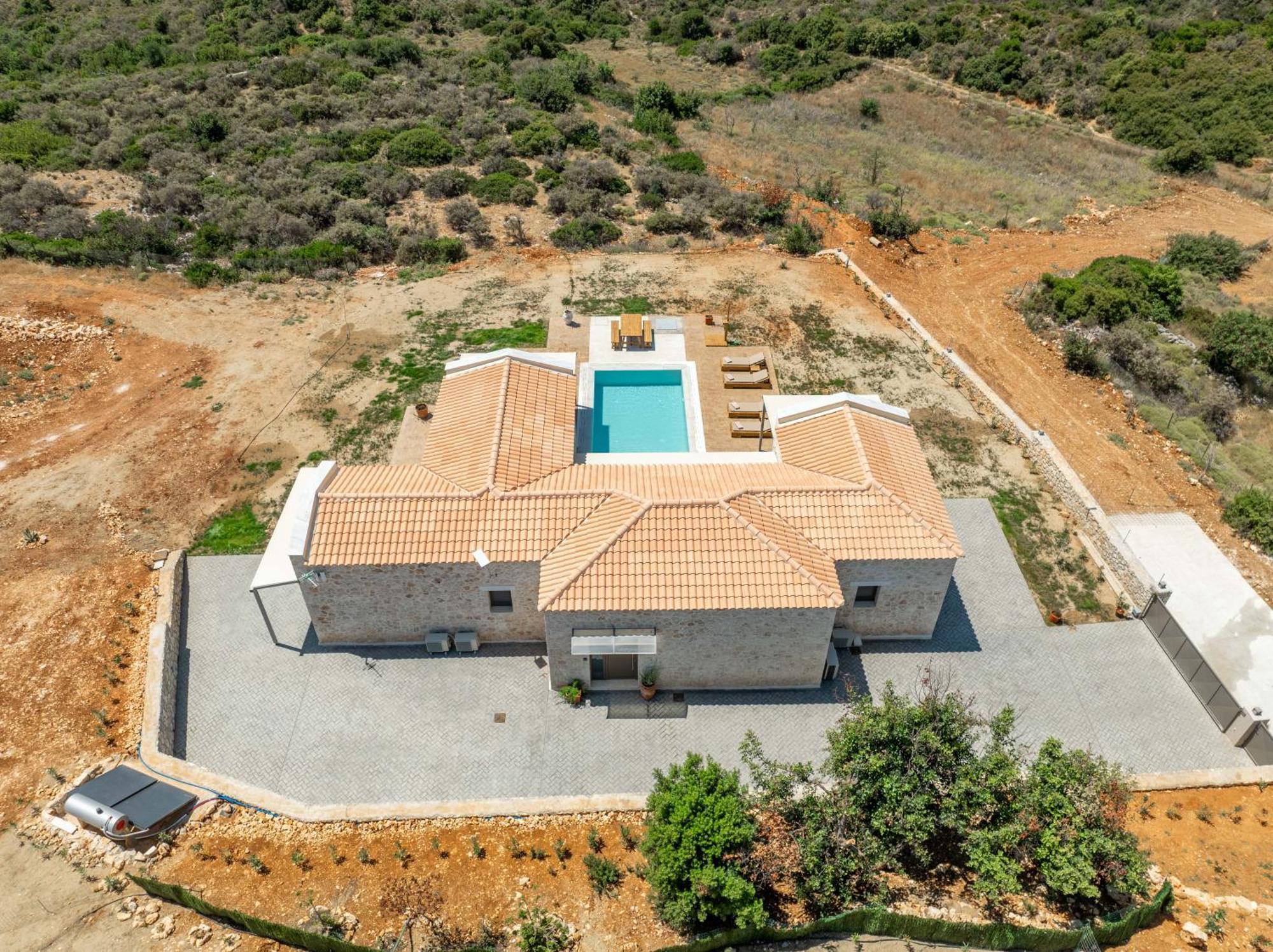 Pantheon Luxury Villas Skala  Buitenkant foto